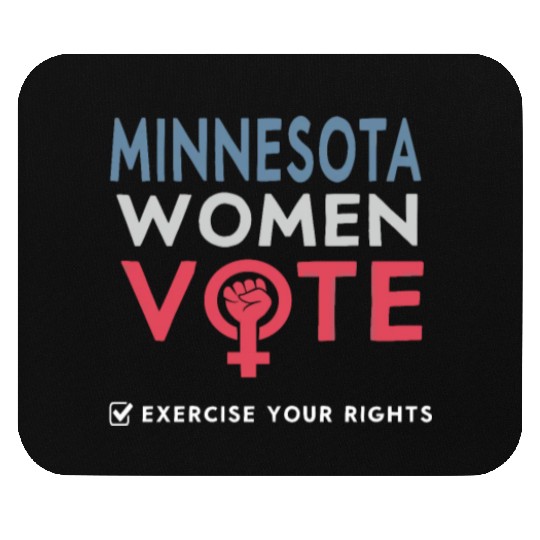 Minnesota Women Vote Voter 2022 Election Feminist Mouse Pads