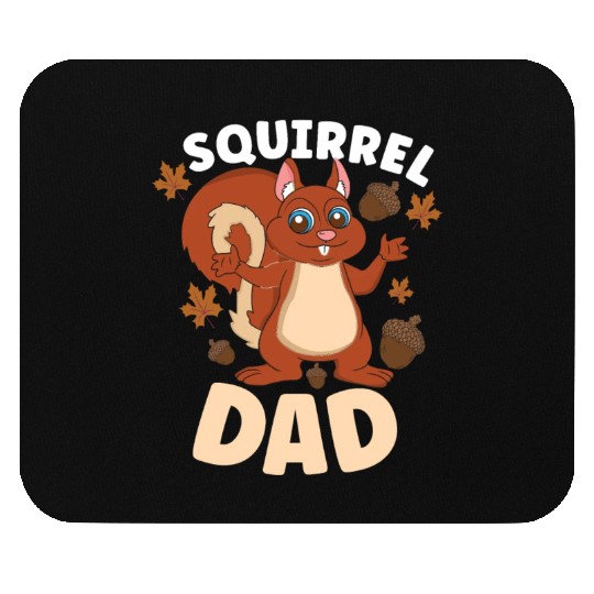 Funny Squirrel Fan Squirrel Lover Chipmunk Addict Mouse Pads