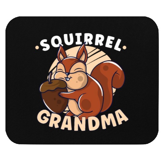 Funny Squirrel Fan Squirrel Lover Chipmunk Addict Mouse Pads