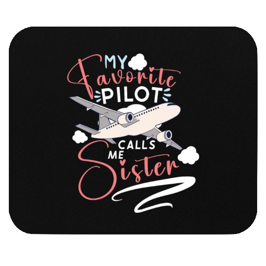 Pilot Aviation Airplane Airline Captain Aviator Mouse Pads