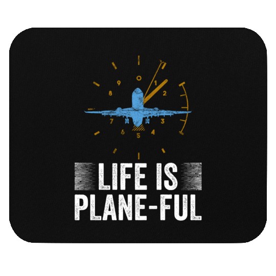 Airline Pilot Aviation Themed Pun For a Corporate Mouse Pads