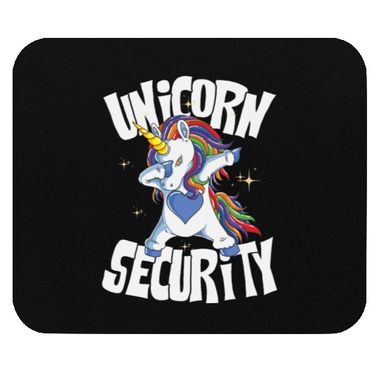 Unicorn security Mouse Pads
