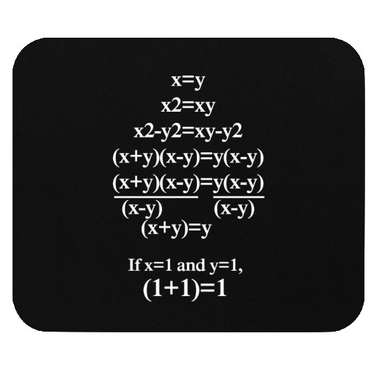 Math formula Design Mouse Pads