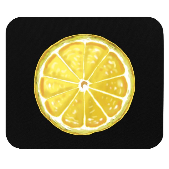 Lemon style design Mouse Pads