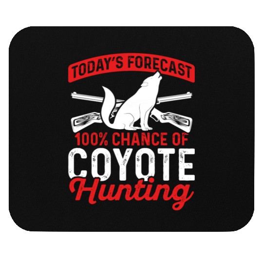 Coyote Trapping Coyote Hunting Yote Hunting Gift Mouse Pads