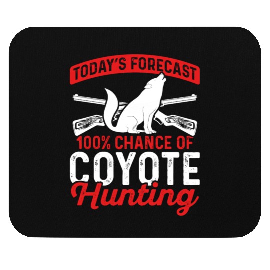 Coyote Trapping Coyote Hunting Yote Hunting Gift Mouse Pads