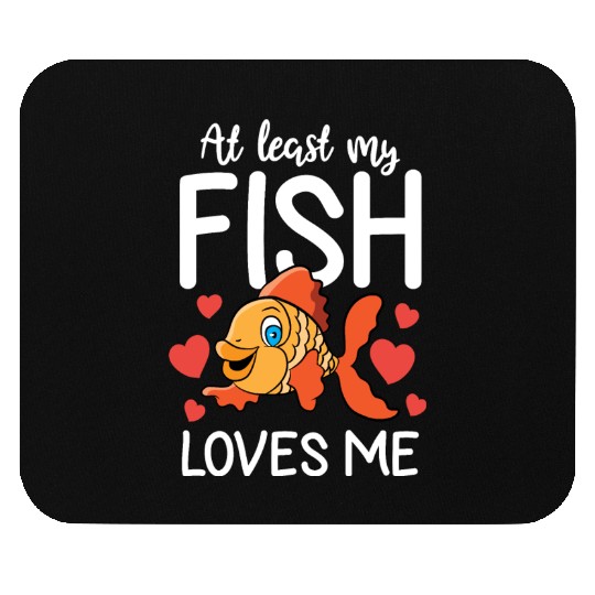 Fishing Valentine Clothes Gift for Him Her My Mouse Pads