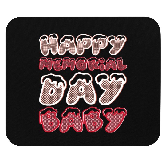 Happy Memorial Day Baby Mouse Pads