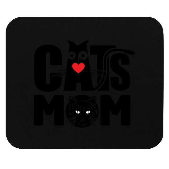 Cat Mom Mouse Pads
