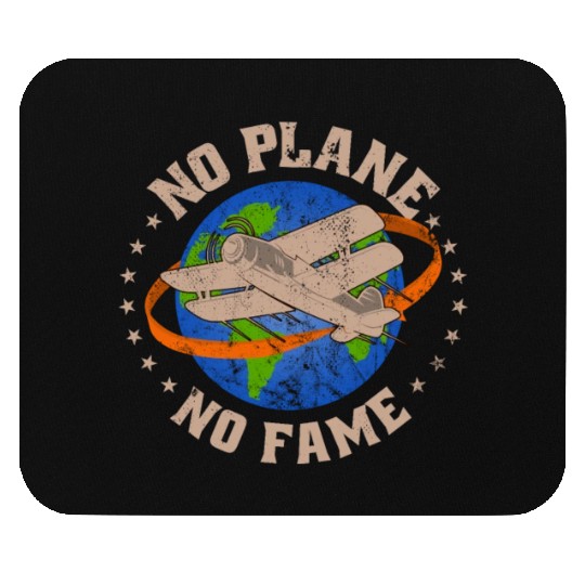Airline Pilot Aviation Pun For a Corporate Pilot Mouse Pads