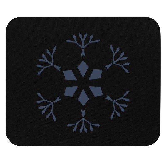 snowflake Mouse Pads