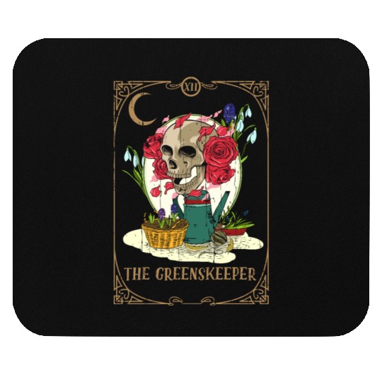Keeper Plants Tarot Card Occult Club Gothic Mouse Pads