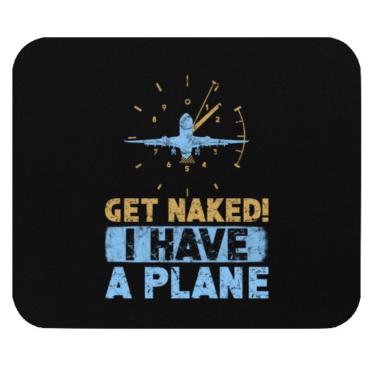 Airline Pilot Aviation Pun For a Corporate Pilot Mouse Pads