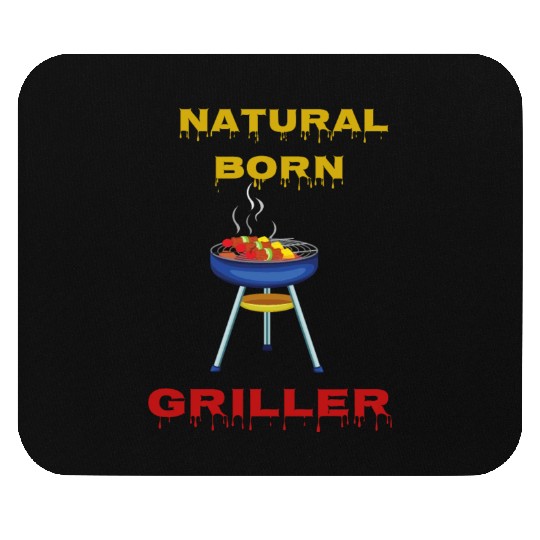 Natural Born Griller Mouse Pads
