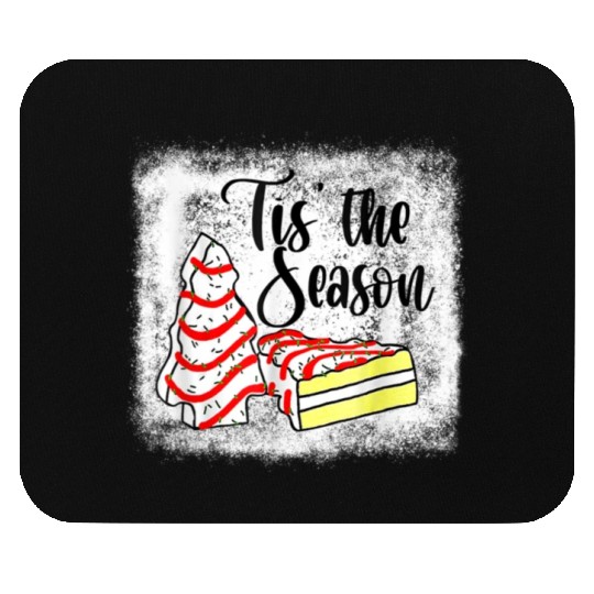 Little Tis The Season Christmas Tree Cakes Debbie Mouse Pads