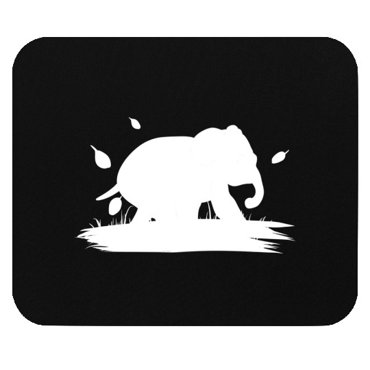 Nature animal elephant icon Mouse Pads