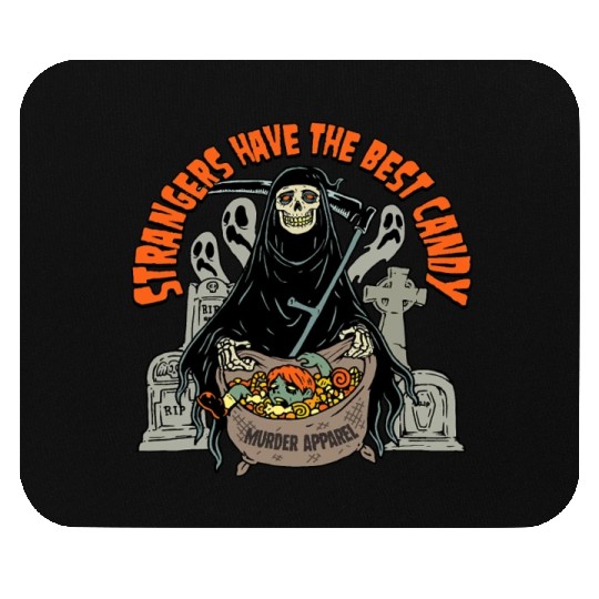 Halloween Trick Or Treat Grim Reaper Spooky 85 Mouse Pads