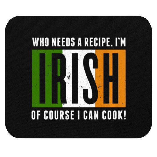 Funny Irish Cook Mouse Pads Irish Cooking Mouse Pads