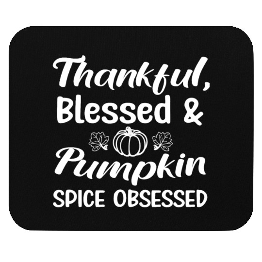 Pumpkin Spice Thanksgiving Mouse Pads