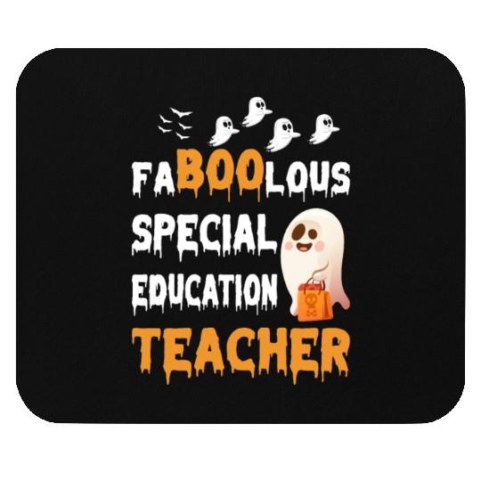 Faboolous Special Education Teacher-Halloween Mouse Pads