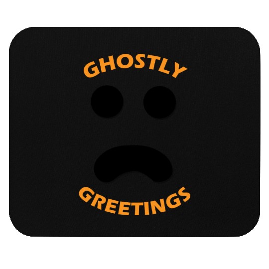 Ghostly Greetings, Halloween Ghostly Greetings Mouse Pads