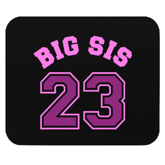 Big Sis 2023 - Big Sister Baby Family Birth Girl Mouse Pads