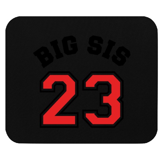 Big Sis 2023 - Big Sister Baby Family Birth Girl Mouse Pads