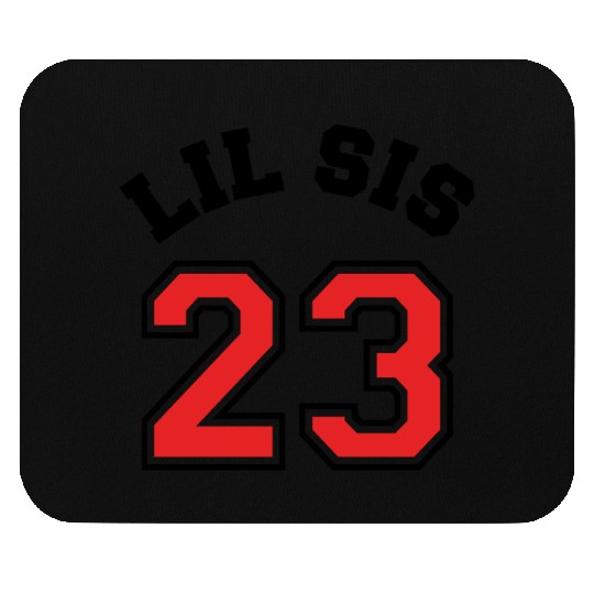 Lil Sis 2023 Little Sister Baby Family Birth Child Mouse Pads