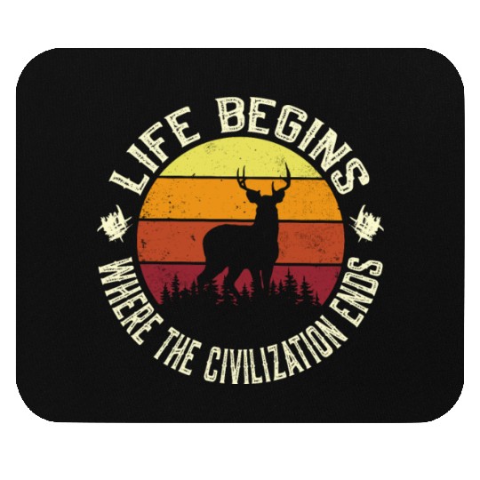 Hunter Saying - American Deer Hunting Mouse Pads