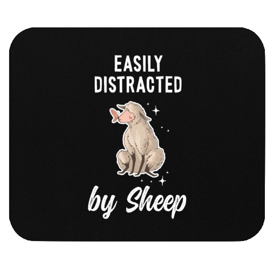 Cute Lamb Saying - Farmer & Sheep Mouse Pads