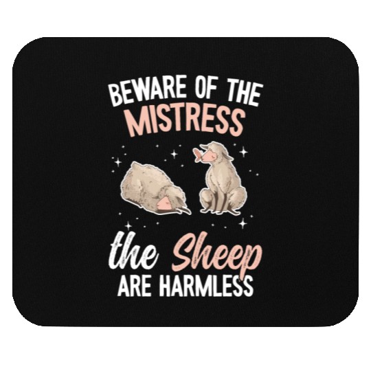 Cute Lamb Saying - Farmer & Sheep Mouse Pads