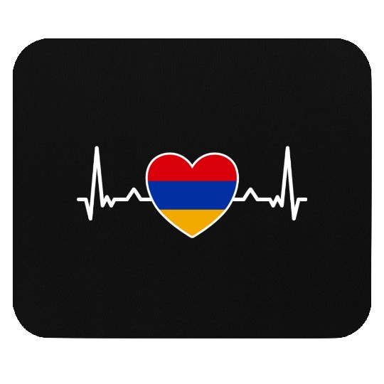 Armenia Armenian Flag Armenian Heart Mouse Pads