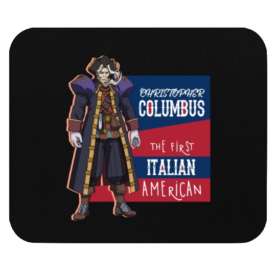 Christopher Columbus day Mouse Pads