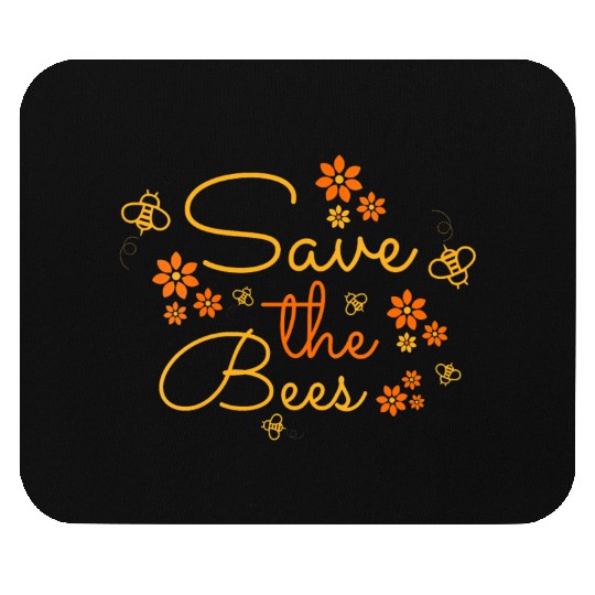 Womens Save The Bees Sweet Insect Gift For Honeybe Mouse Pads