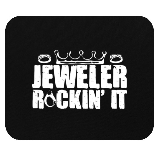 Jewellery Joke Jeweler Jewelry Diamond Gemstone Mouse Pads