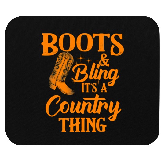 Funny Western Women Cowgirl Gift Cute Cowboy Ridin Mouse Pads