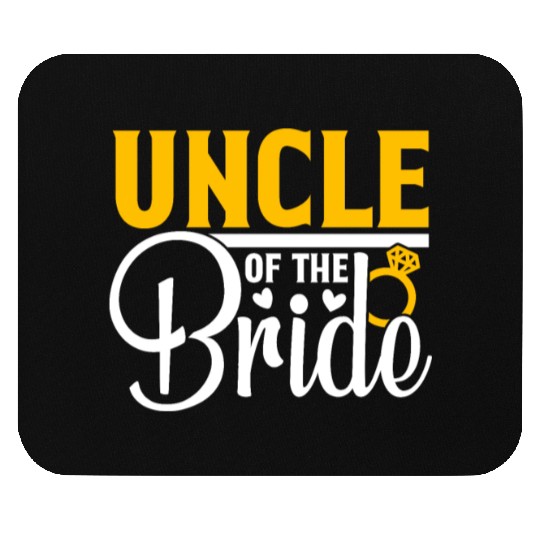 Uncle Of The Bride Wedding Party Matching Gift Mouse Pads