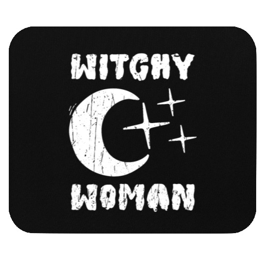 Witchy Woman - witchy Mouse Pads