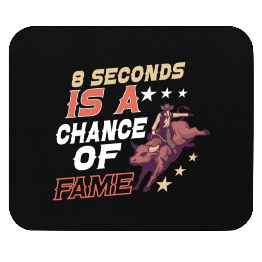 Rodeo Bull Riding Livestock Show Farmer Cattle Mouse Pads