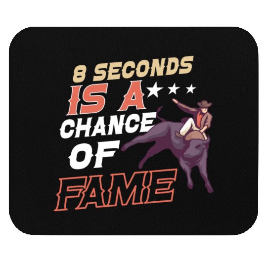 Rodeo Bull Riding Livestock Show Farmer Cattle Mouse Pads