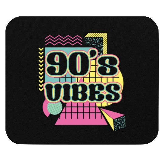 90s Disco Lover 1990s Retro Mouse Pads