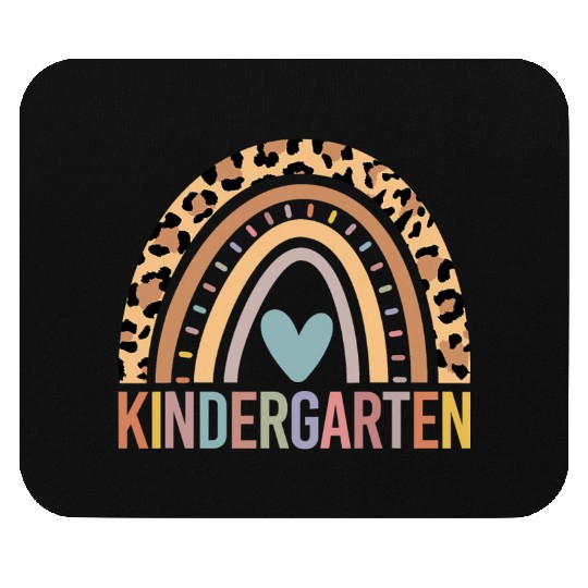 Kindergarten Rainbow Girls Boys Teacher Team Kinde Mouse Pads
