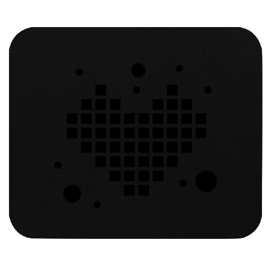 Heart In Pixels 8 Bit Video Game Mouse Pads