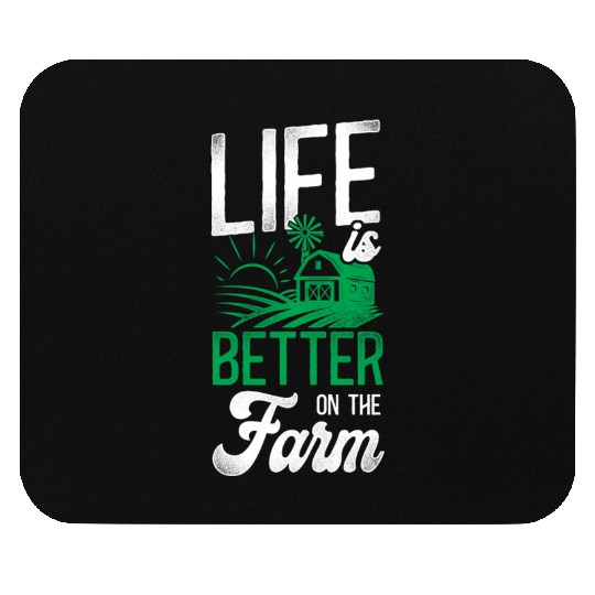 Farming Farmer Tractor Vintage Mouse Pads
