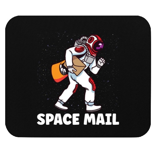 Postal Worker Mail Lady Mail Carrier Postal Space Mouse Pads