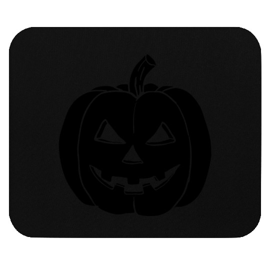 Scary Pumpkin Halloween Mouse Pads