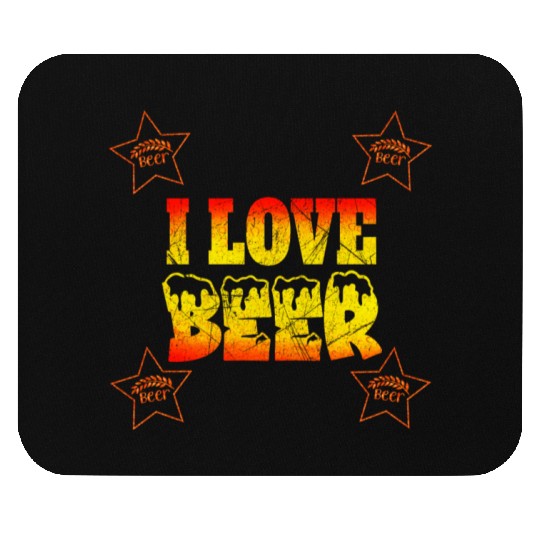 I love beer national beer lovers day Mouse Pads
