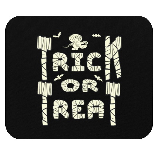 Trick or treat funny mummy Mouse Pads