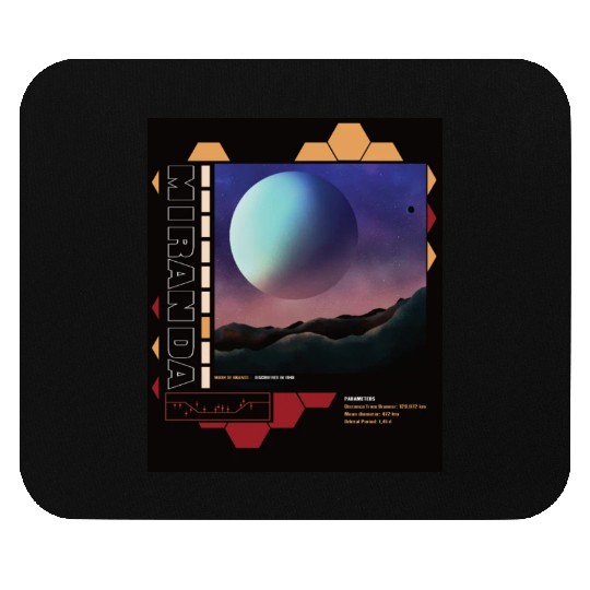 Space astronaut science planets astronomy design Mouse Pads