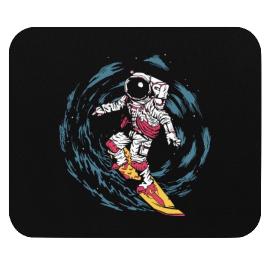 Space astronaut science planets astronomy design Mouse Pads